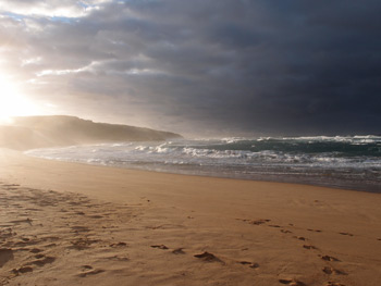 plage à Princetown